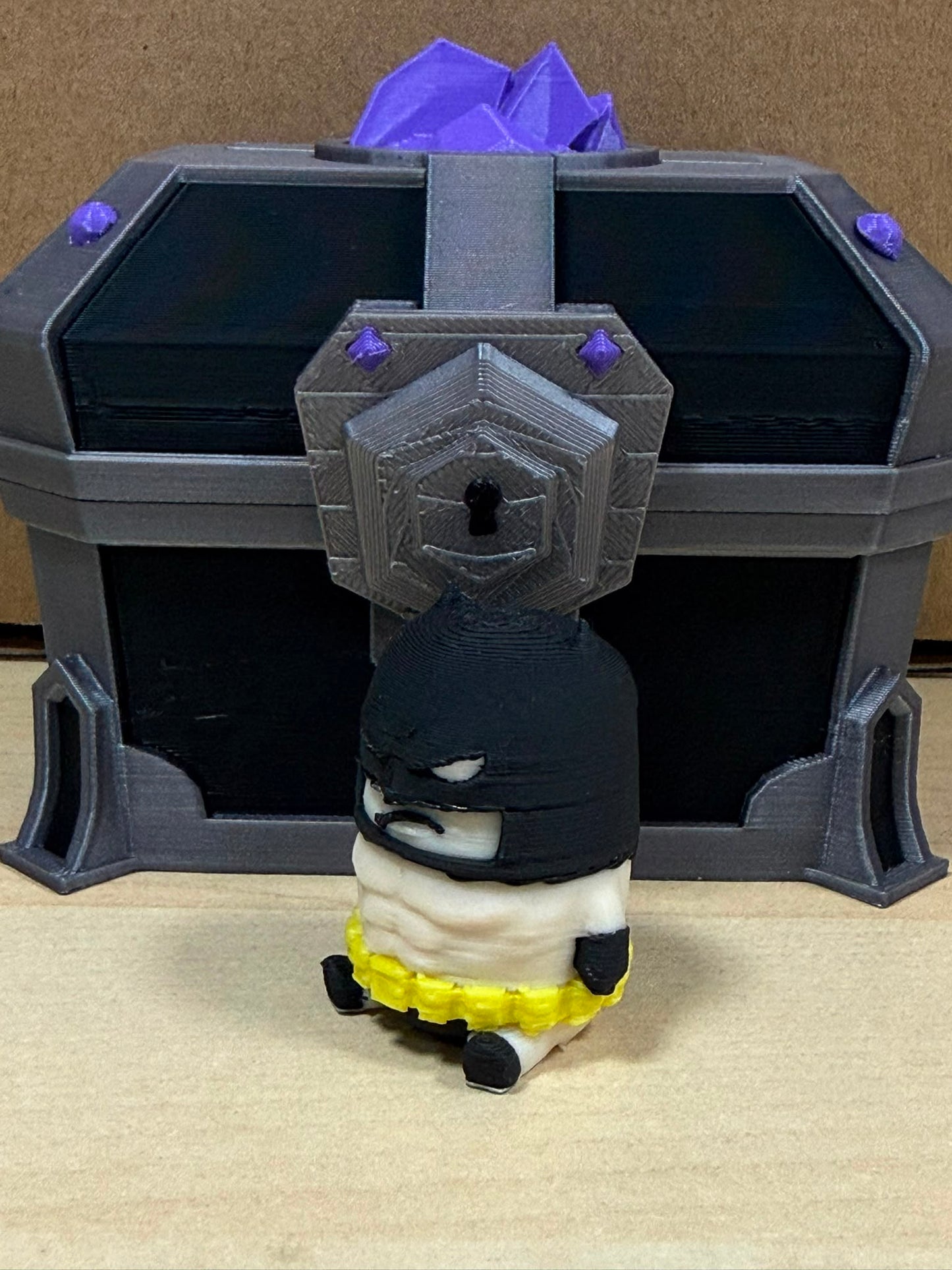 Espíritu Batman Fortnite | Mini Figura 3D Coleccionable | Decoración Gamer