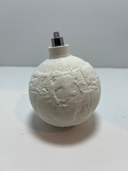 Bola de Navidad Litophania Impresa 3D Personalizada - CreaLuDe3D