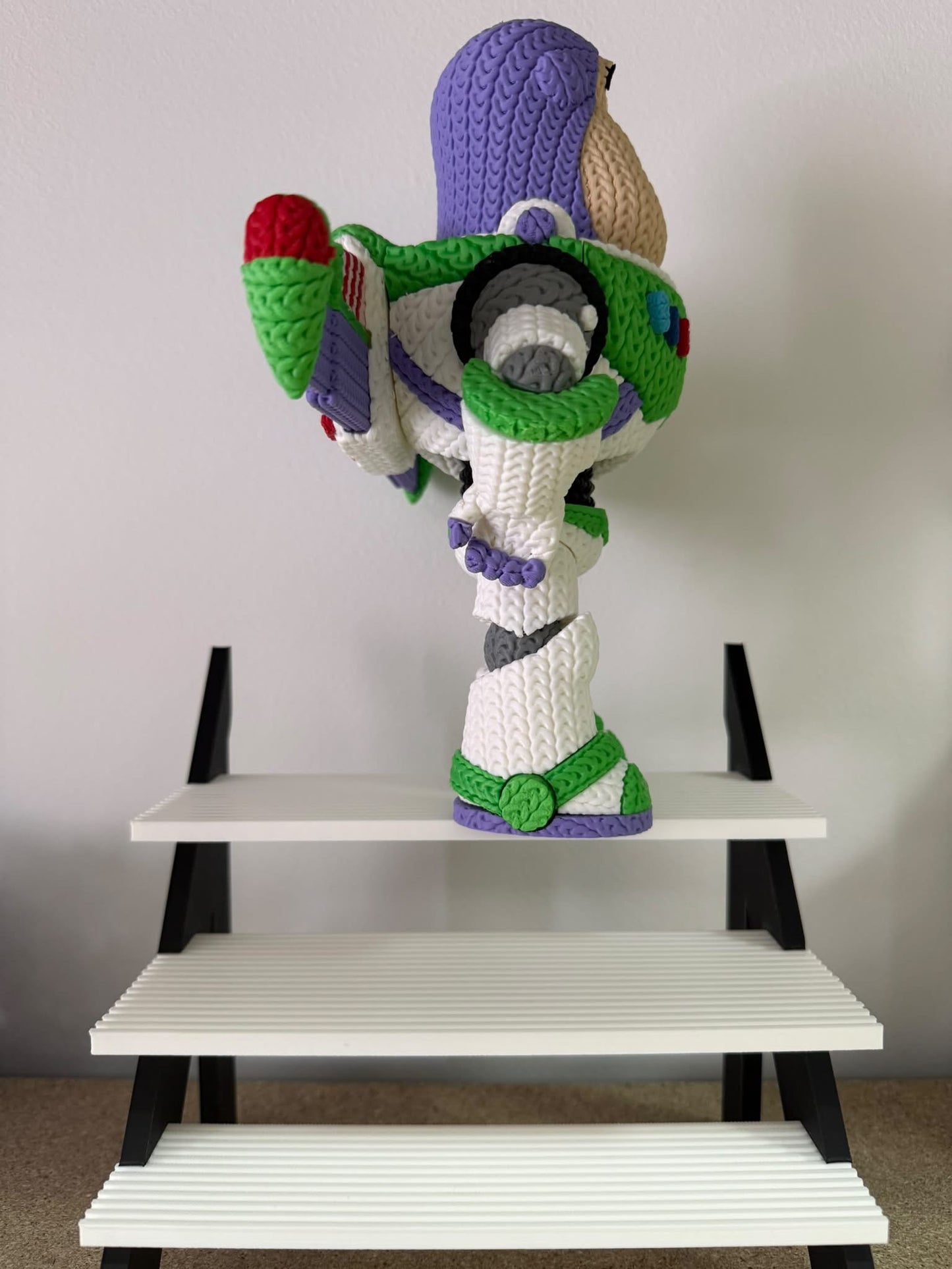 Buzz Lightyear crochet - CreaLuDe3D