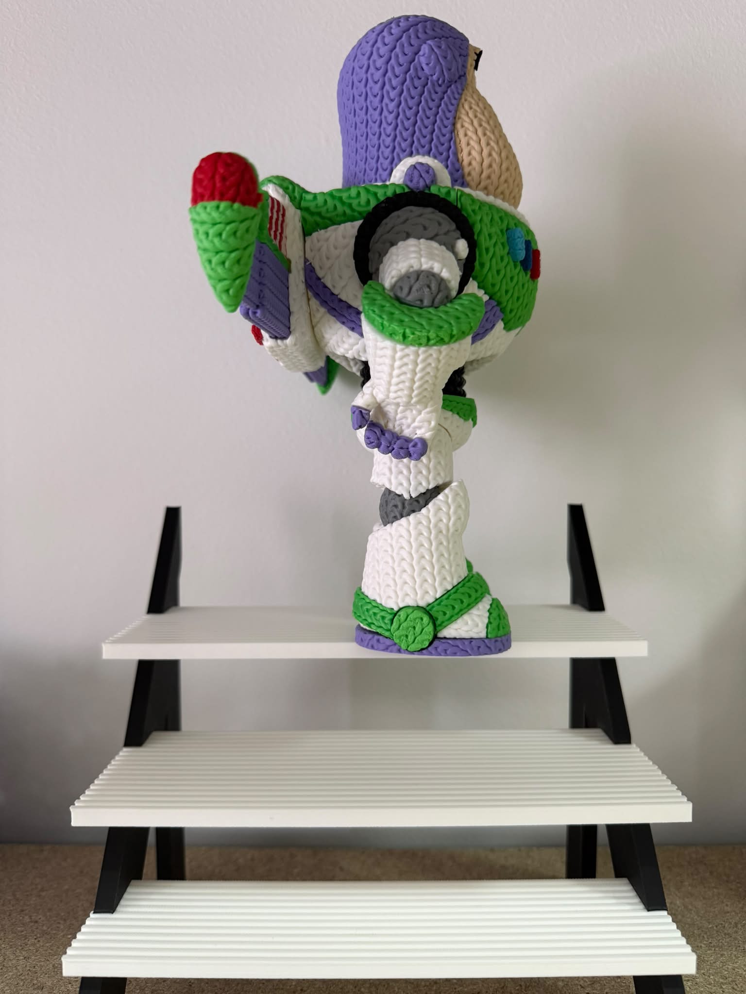 Buzz Lightyear crochet - CreaLuDe3D