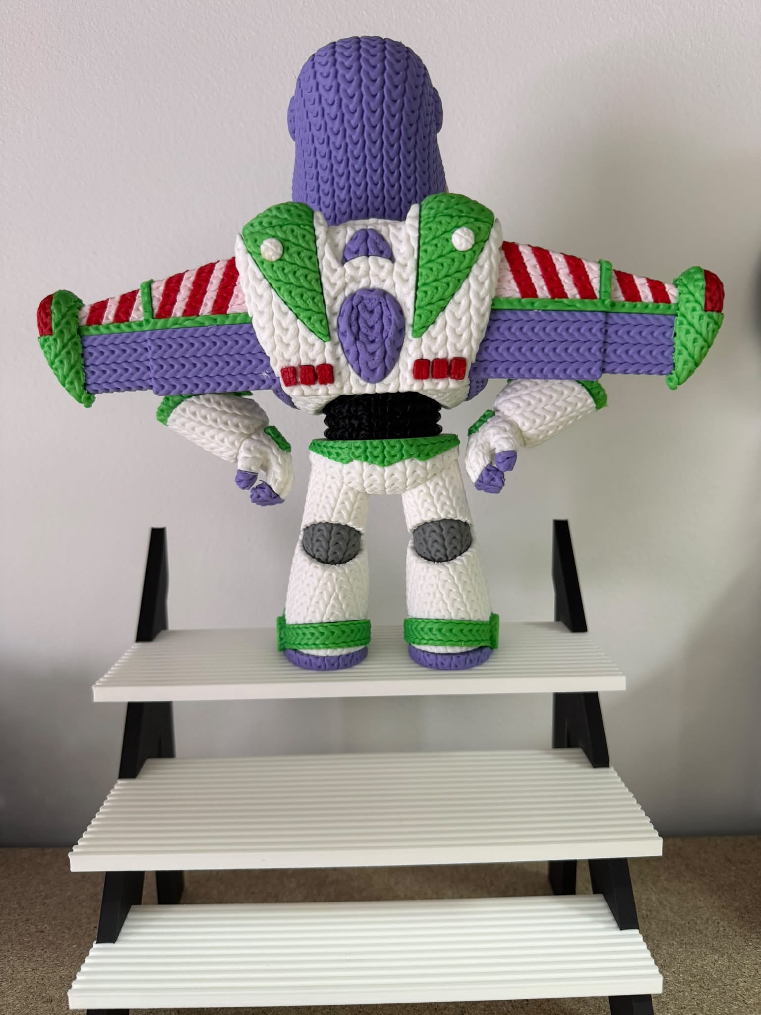 Buzz Lightyear crochet - CreaLuDe3D