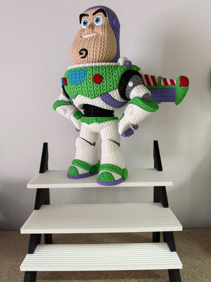 Buzz Lightyear crochet - CreaLuDe3D