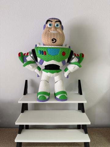 Buzz Lightyear crochet - CreaLuDe3D