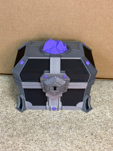 Cofre del Tesoro de Espiritus | Caja de Espiritus Impresa en 3D para Mini Figuras y Accesorios - CreaLuDe3D