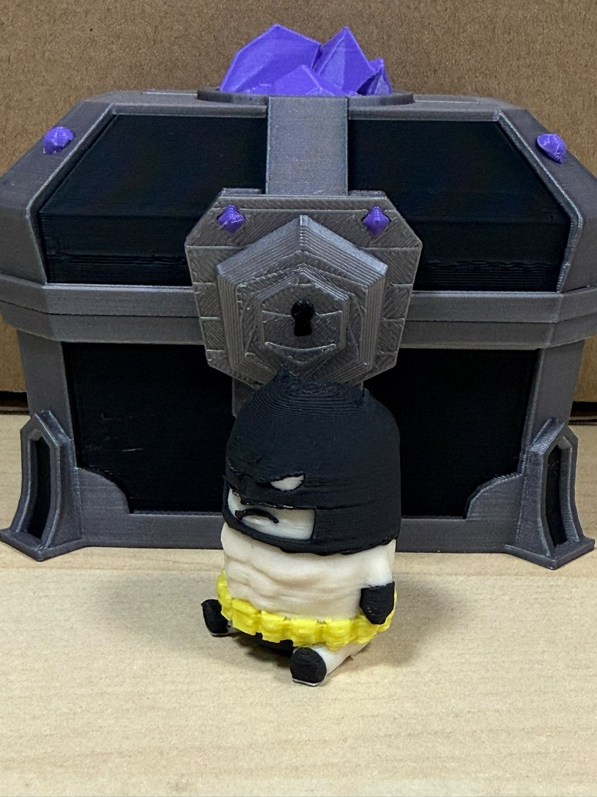 Espíritu Batman Fortnite | Mini Figura 3D Coleccionable | Decoración Gamer - CreaLuDe3D