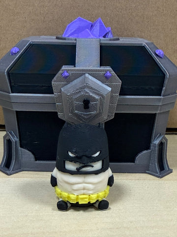 Espíritu Batman Fortnite | Mini Figura 3D Coleccionable | Decoración Gamer - CreaLuDe3D