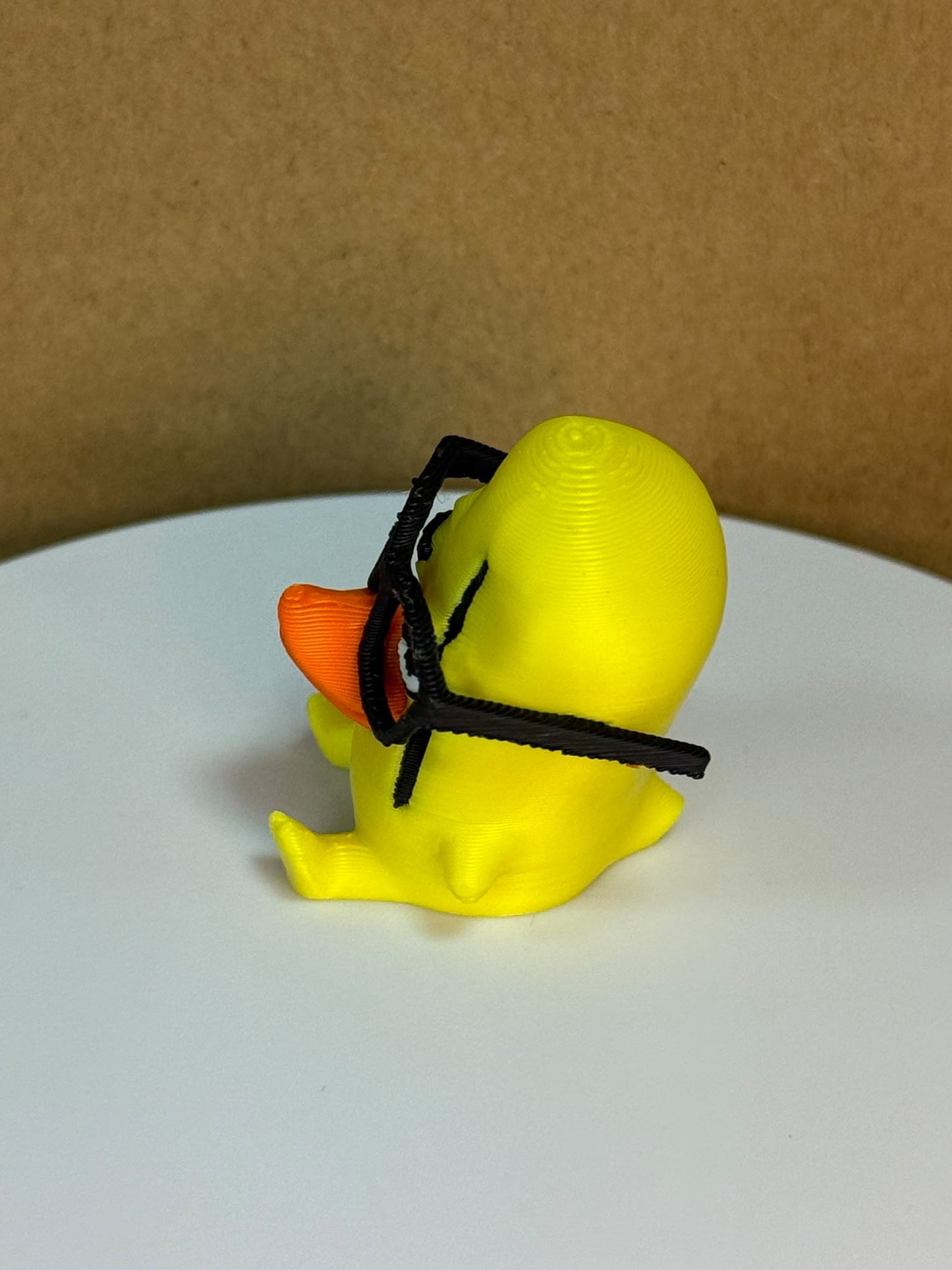 Espíritu de Fortnite Temporada Nueva | Figura 3D Patito Nerd con Gafas - CreaLuDe3D