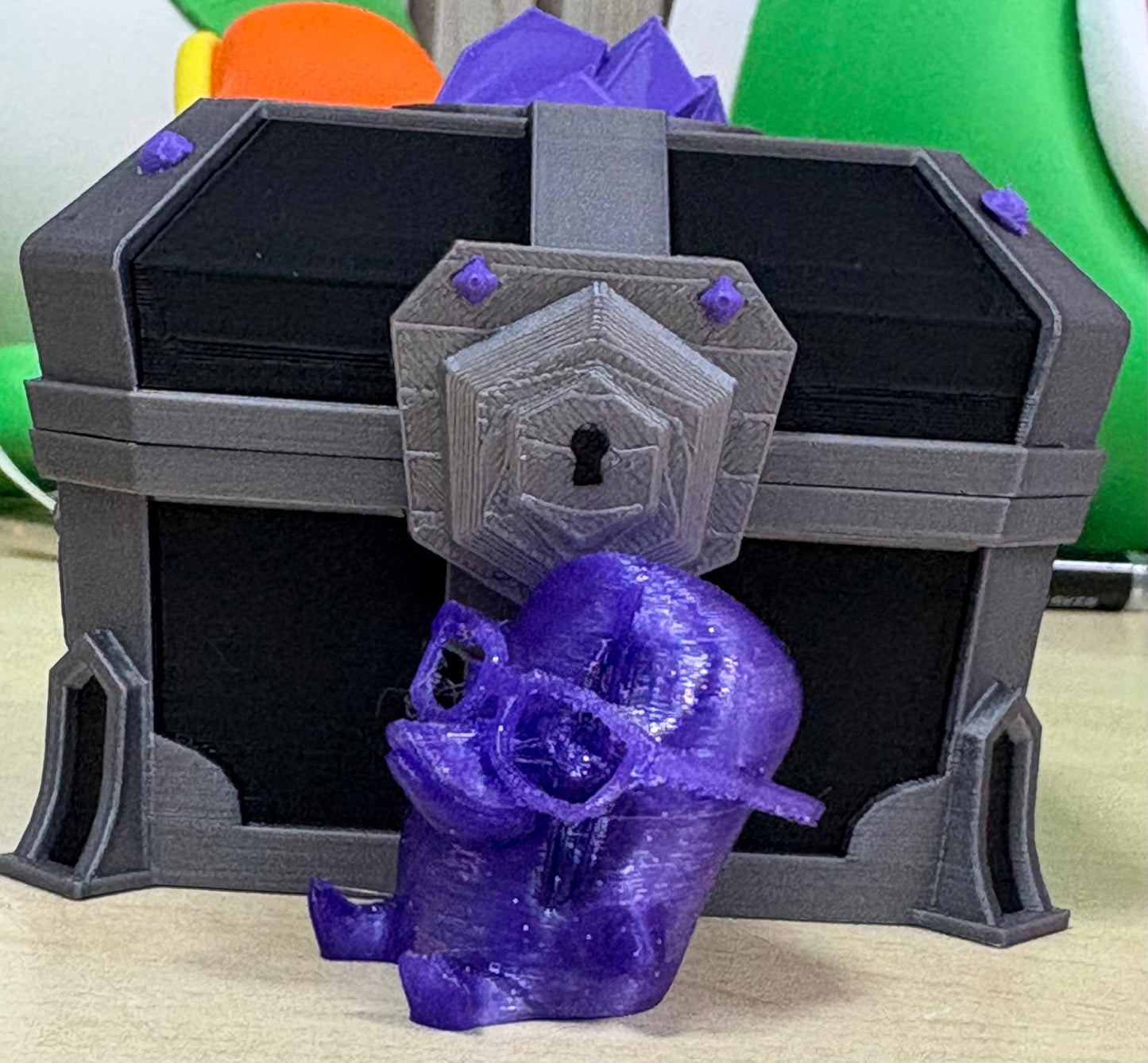 Espíritu de Fortnite Temporada Nueva | Figura 3D Pato Galaxy - CreaLuDe3D