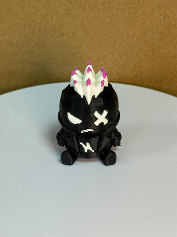 Espíritu de Fortnite Temporada Nueva | Figura 3D Punk Calavera - CreaLuDe3D