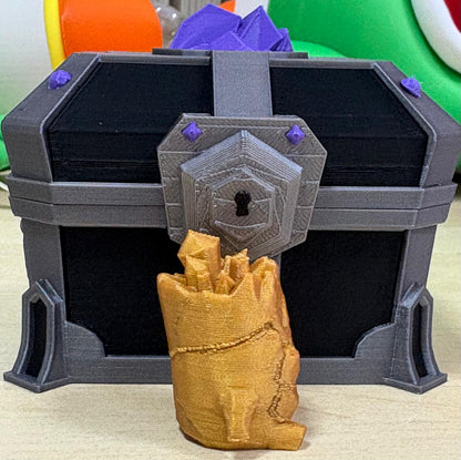 Espíritu del Punto Cero de Oro | Figura Fortnite Impresa en 3D - CreaLuDe3D