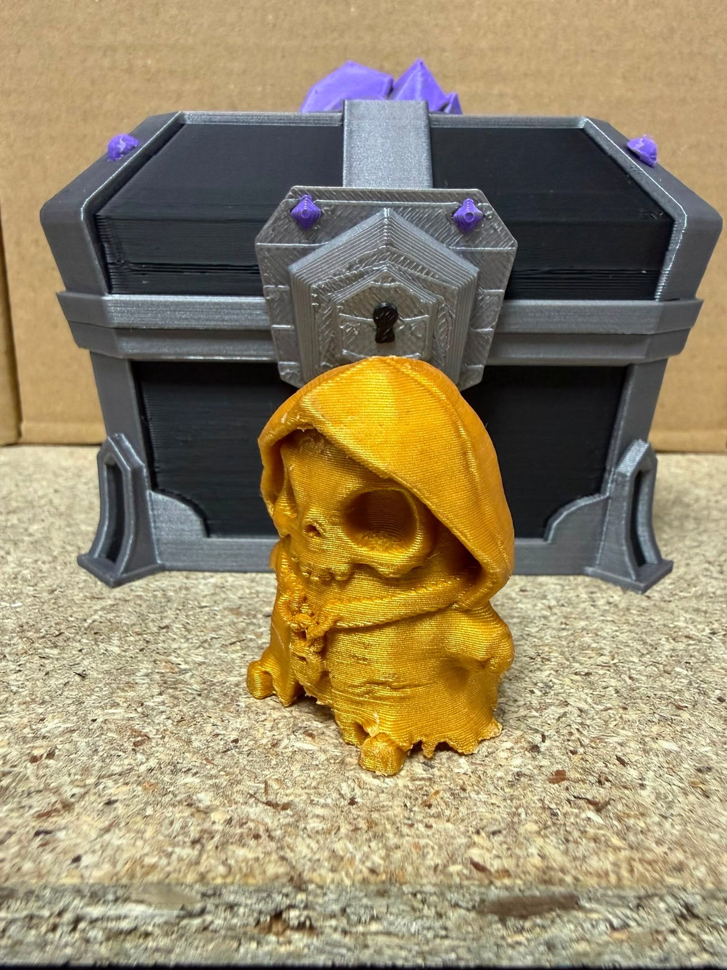 Espíritu la parca dorada - CreaLuDe3D
