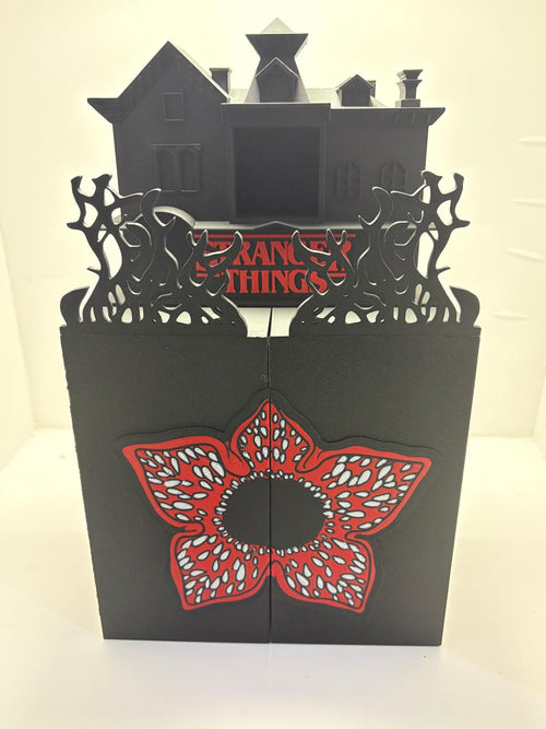 Expositor de Stranger Things para Coleccion de Funkos Kinder Joy - CreaLuDe3D