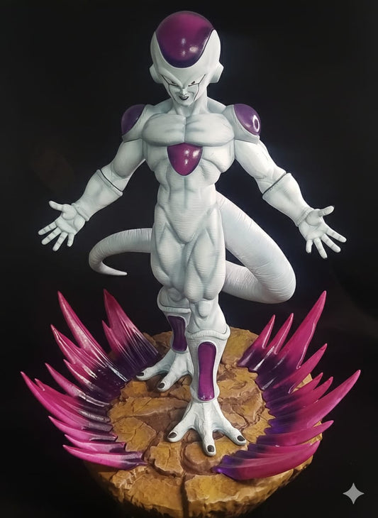 Figura de Freezer en Resina – Pintada a Mano | 44 cm | Edición Coleccionista Premium de Dragon Ball Z - CreaLuDe3D