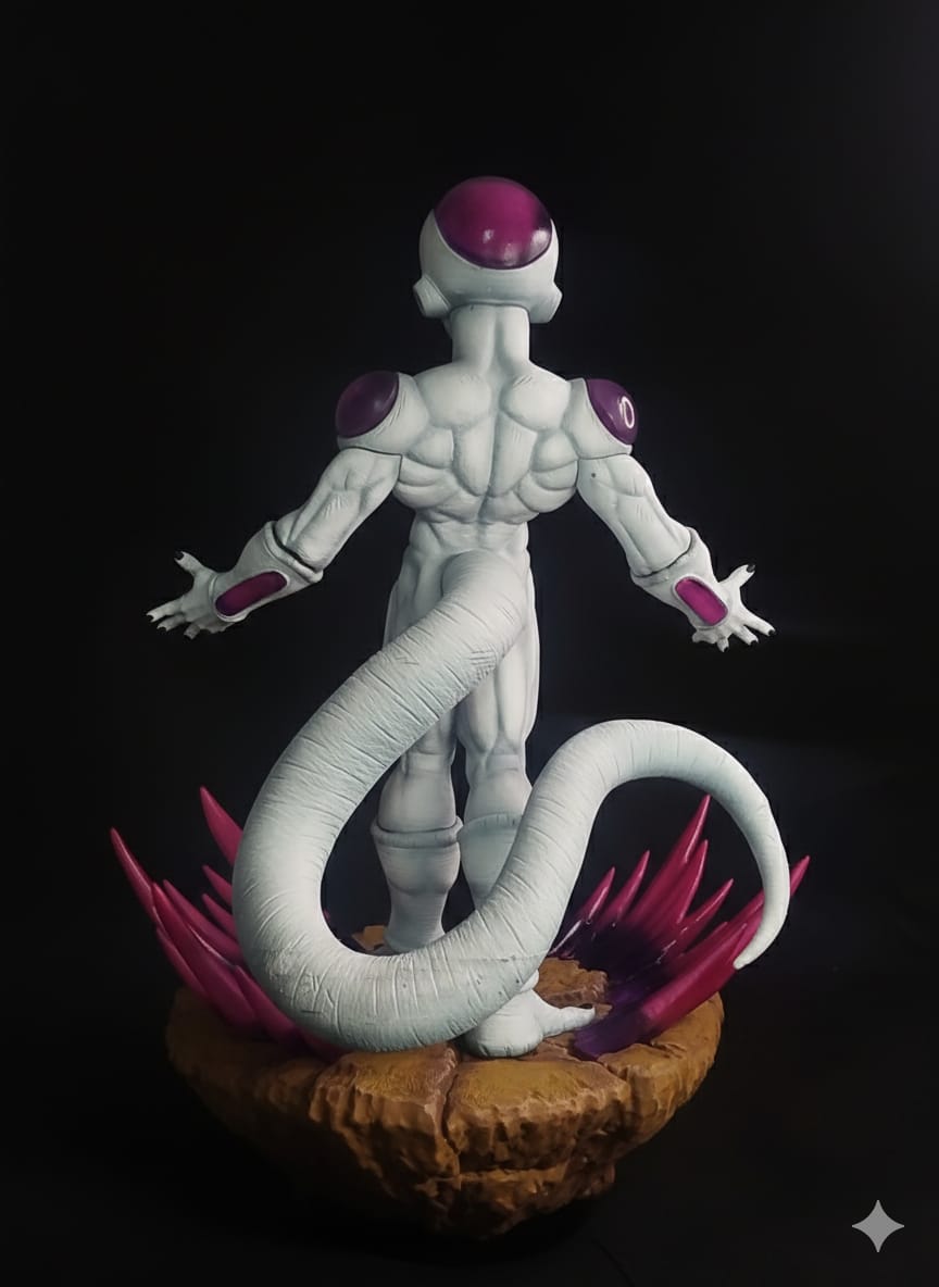 Figura de Freezer en Resina – Pintada a Mano | 44 cm | Edición Coleccionista Premium de Dragon Ball Z - CreaLuDe3D