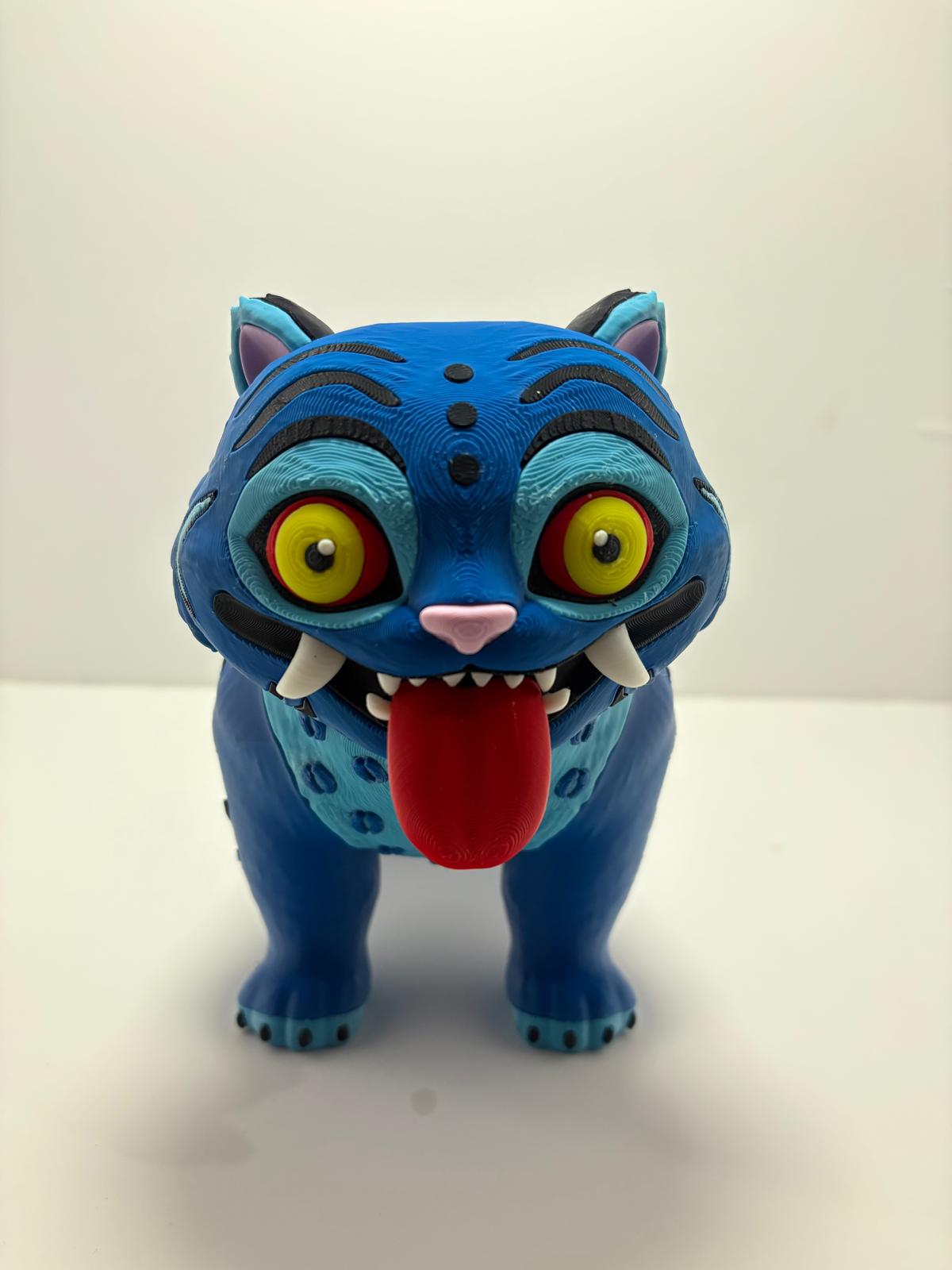 Figura Derpy Tiger Demon Hunters Kpop Impresa en 3D - CreaLuDe3D
