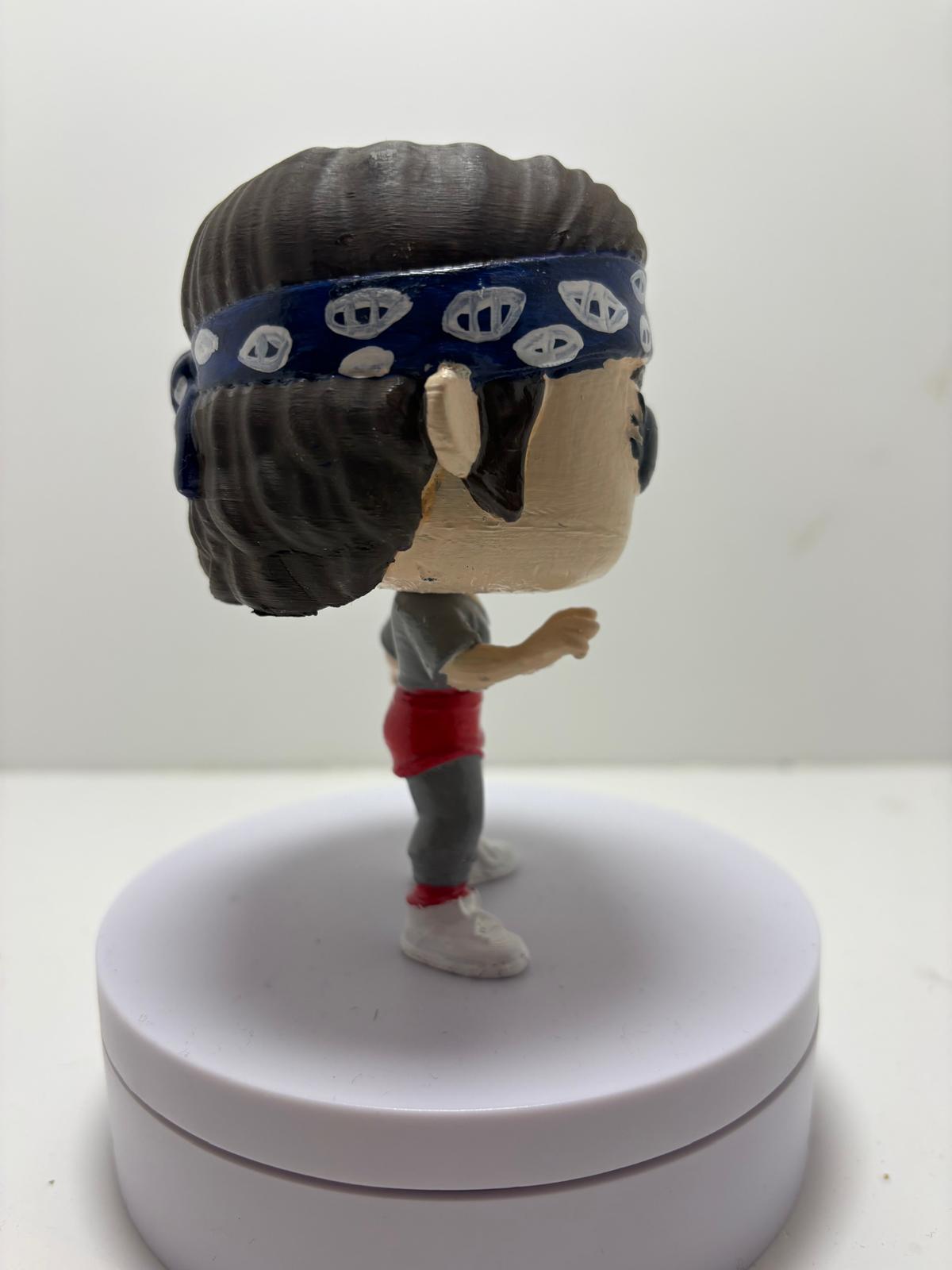 Funko Once (Eleven) Stranger Things 11cm – Figura 3D en PLA Pintada a Mano | Edición Artesanal - CreaLuDe3D