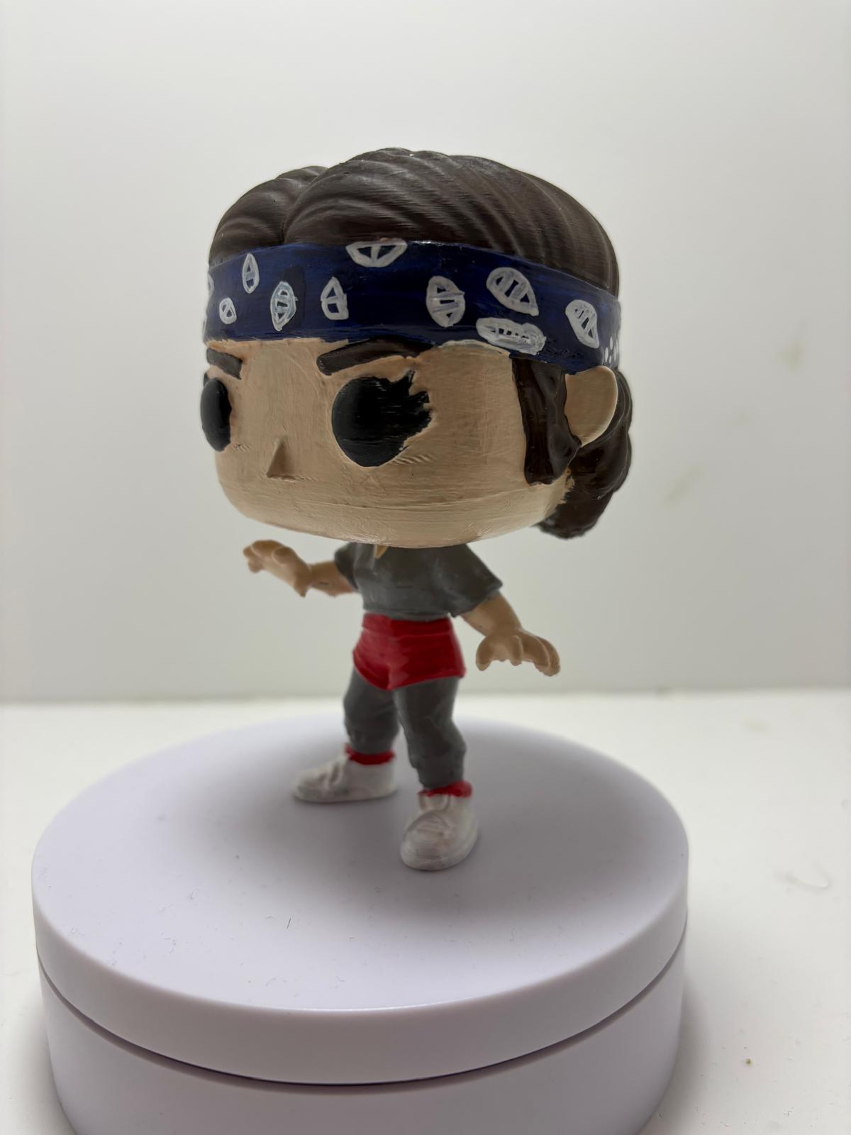 Funko Once (Eleven) Stranger Things 11cm – Figura 3D en PLA Pintada a Mano | Edición Artesanal - CreaLuDe3D