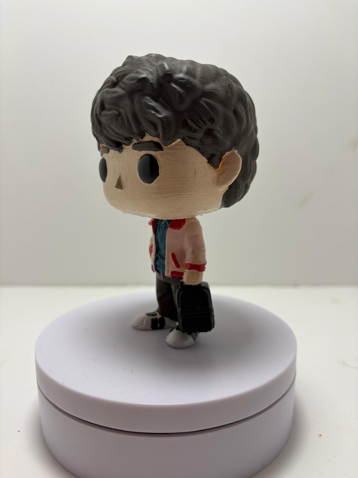 Funko Will Stranger Things 11cm – Figura 3D en PLA Pintada a Mano | Edición Artesanal - CreaLuDe3D