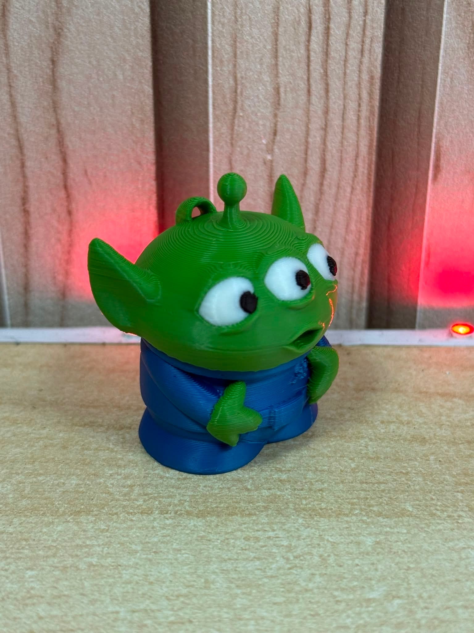 Llavero alien Toy story - CreaLuDe3D