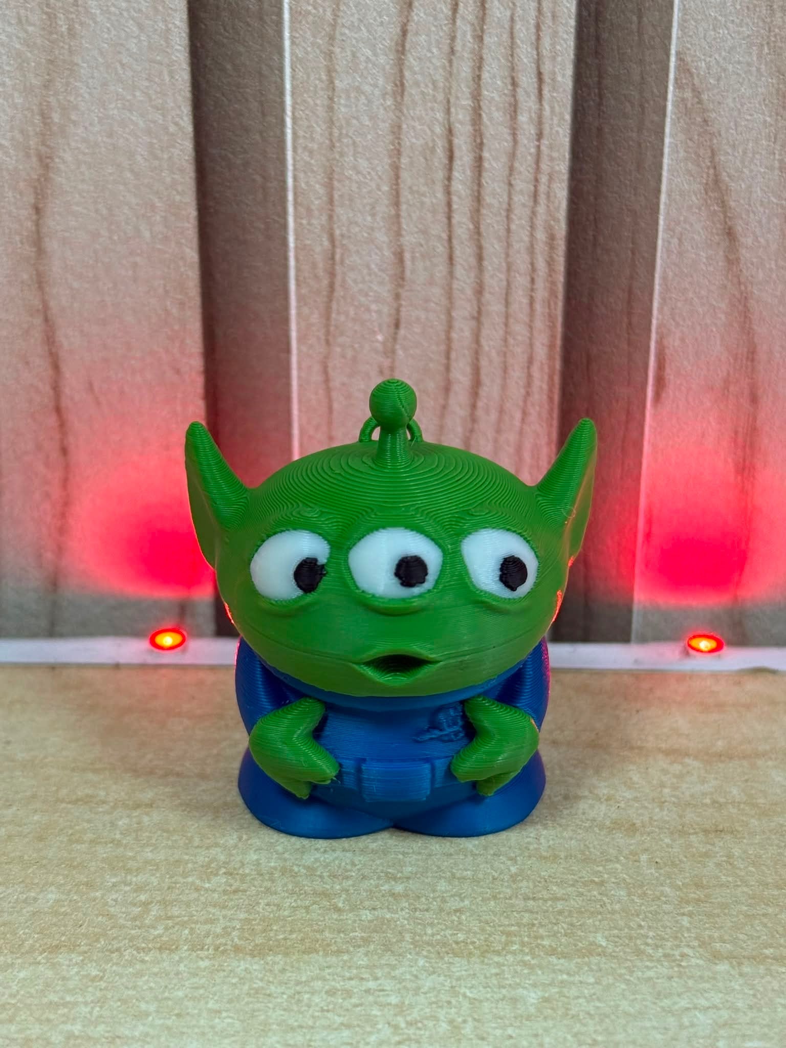 Llavero alien Toy story - CreaLuDe3D