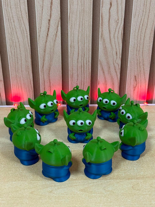 Llavero alien Toy story - CreaLuDe3D
