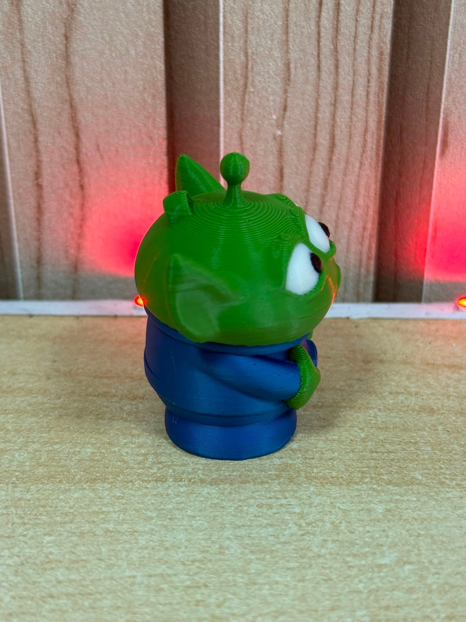 Llavero alien Toy story - CreaLuDe3D
