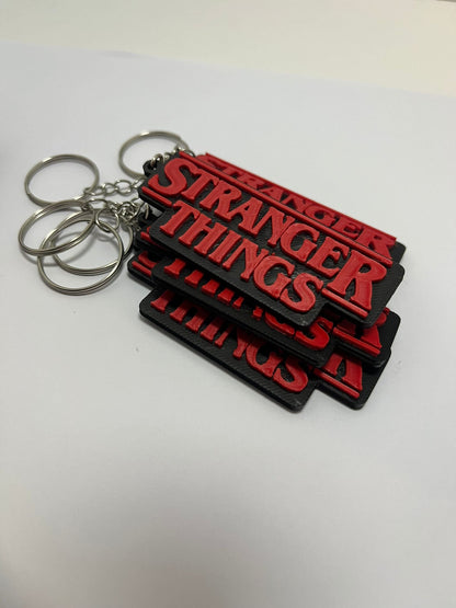 Llaveros Stranger Things – Merchandising Serie Netflix - CreaLuDe3D