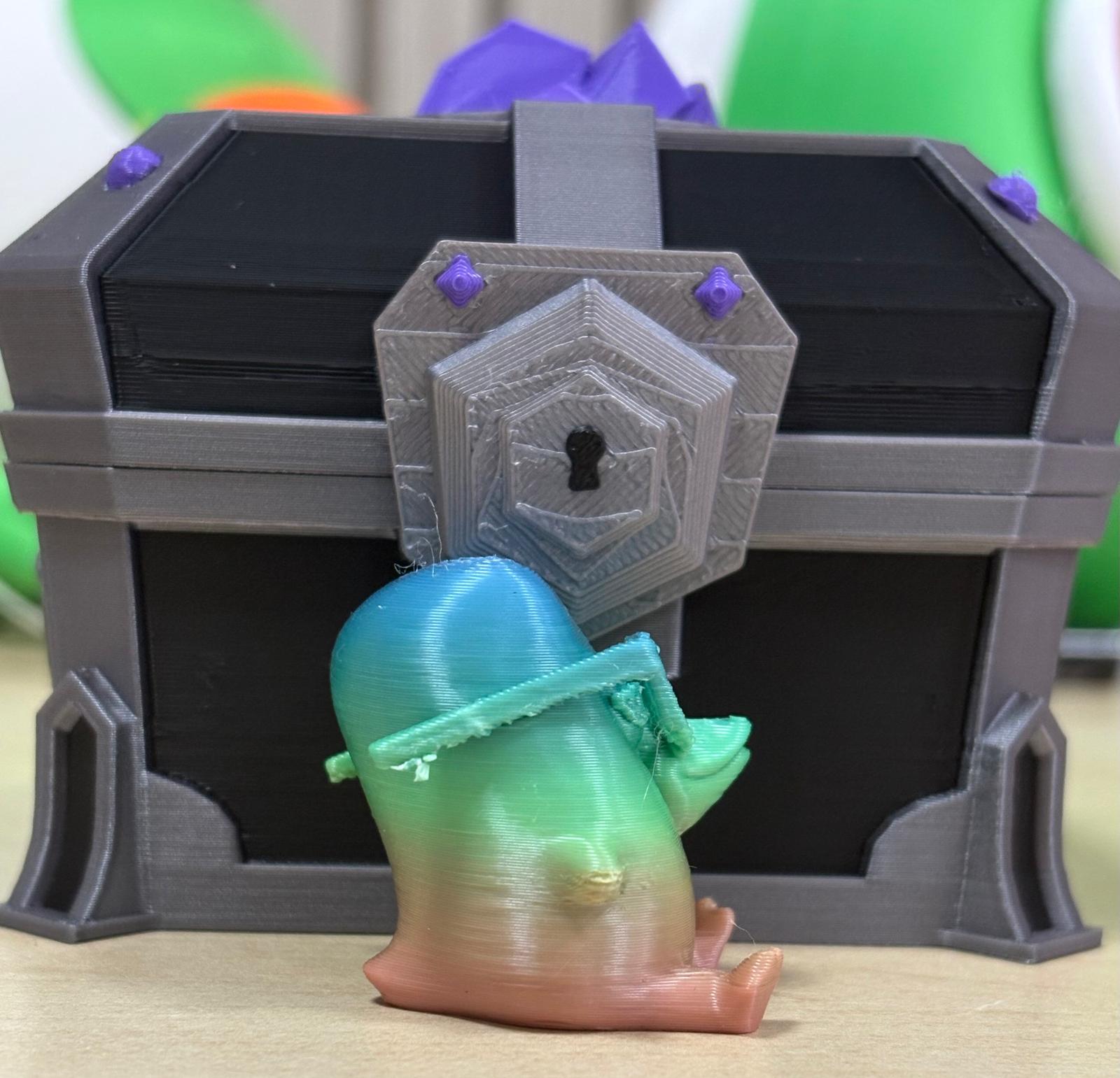 Pato de Gomita Experimental | Figura Fortnite Impresa en 3D - CreaLuDe3D