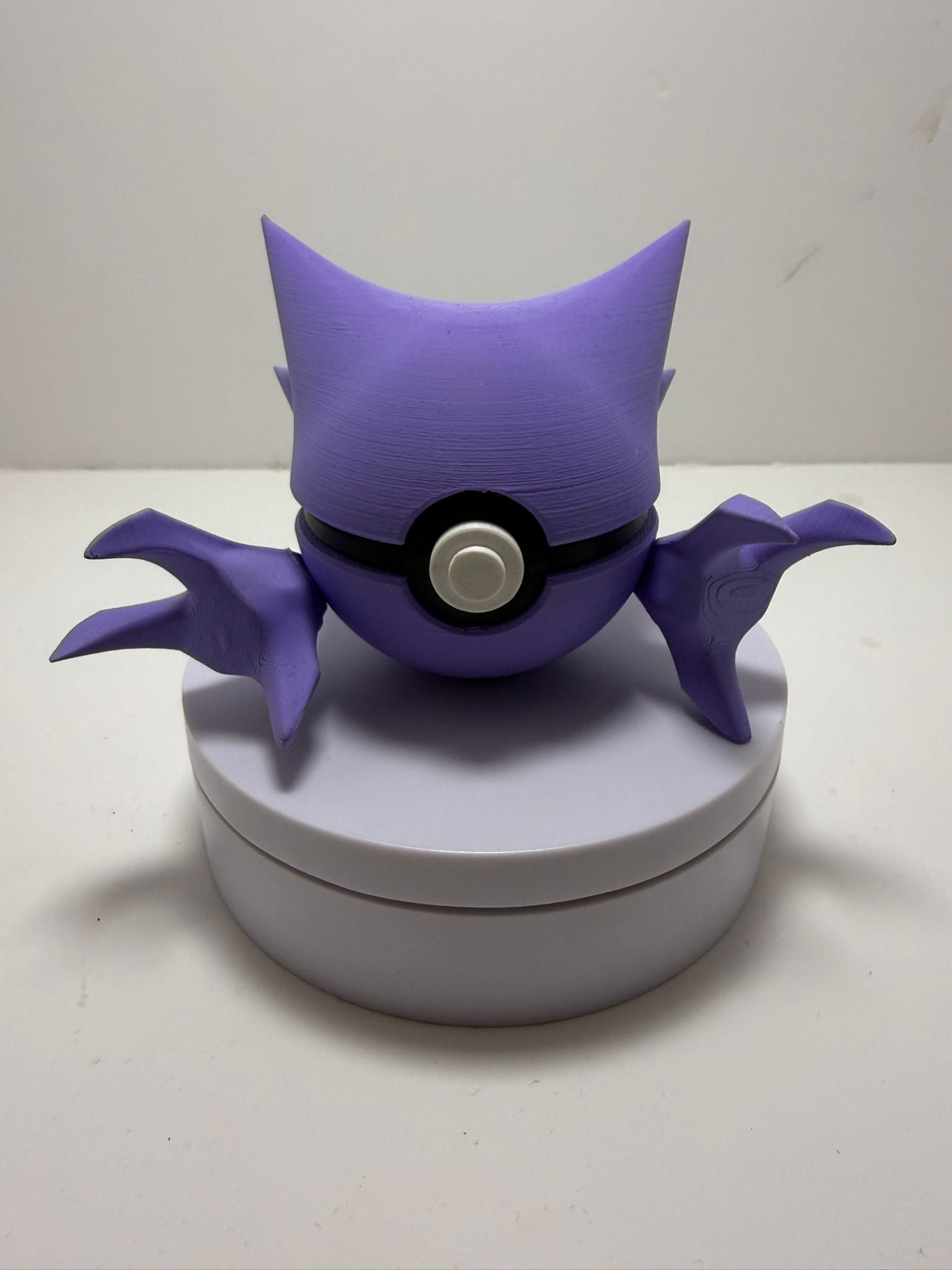 Pokébola Fantasma Impresión 3D Multicolor PLA | Figura Decorativa Estilo Criatura Fantasma - CreaLuDe3D