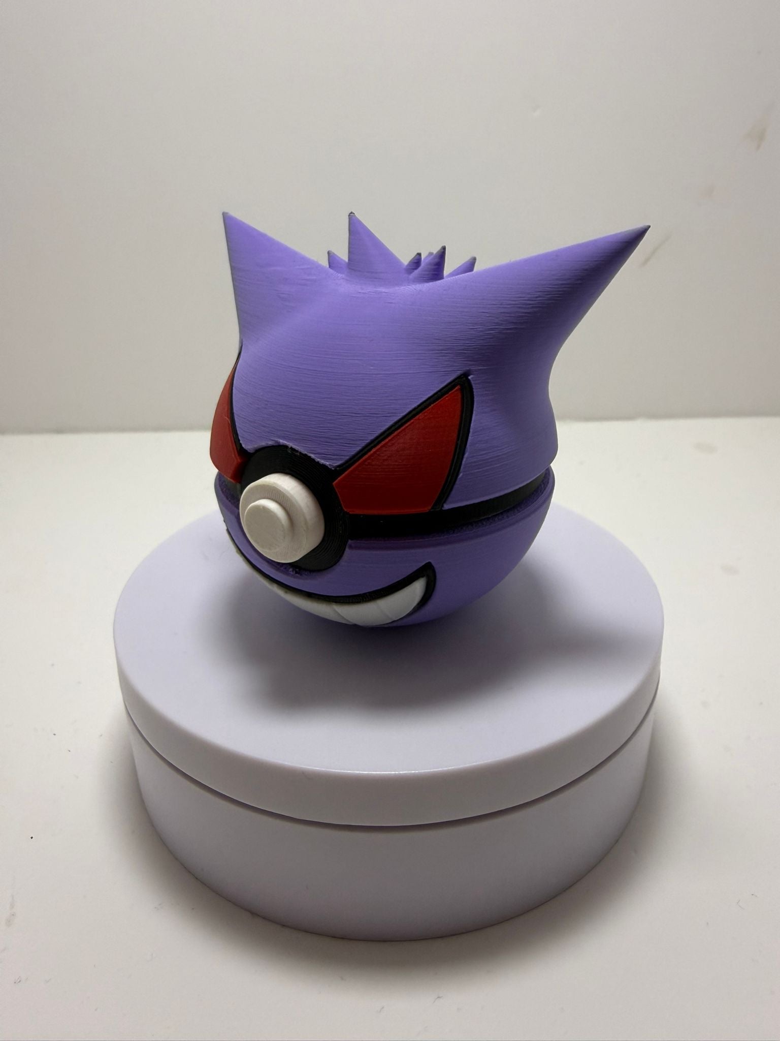 Pokébola Oscura Estilo Fantasma Impresión 3D PLA | Figura Decorativa Gamer - CreaLuDe3D