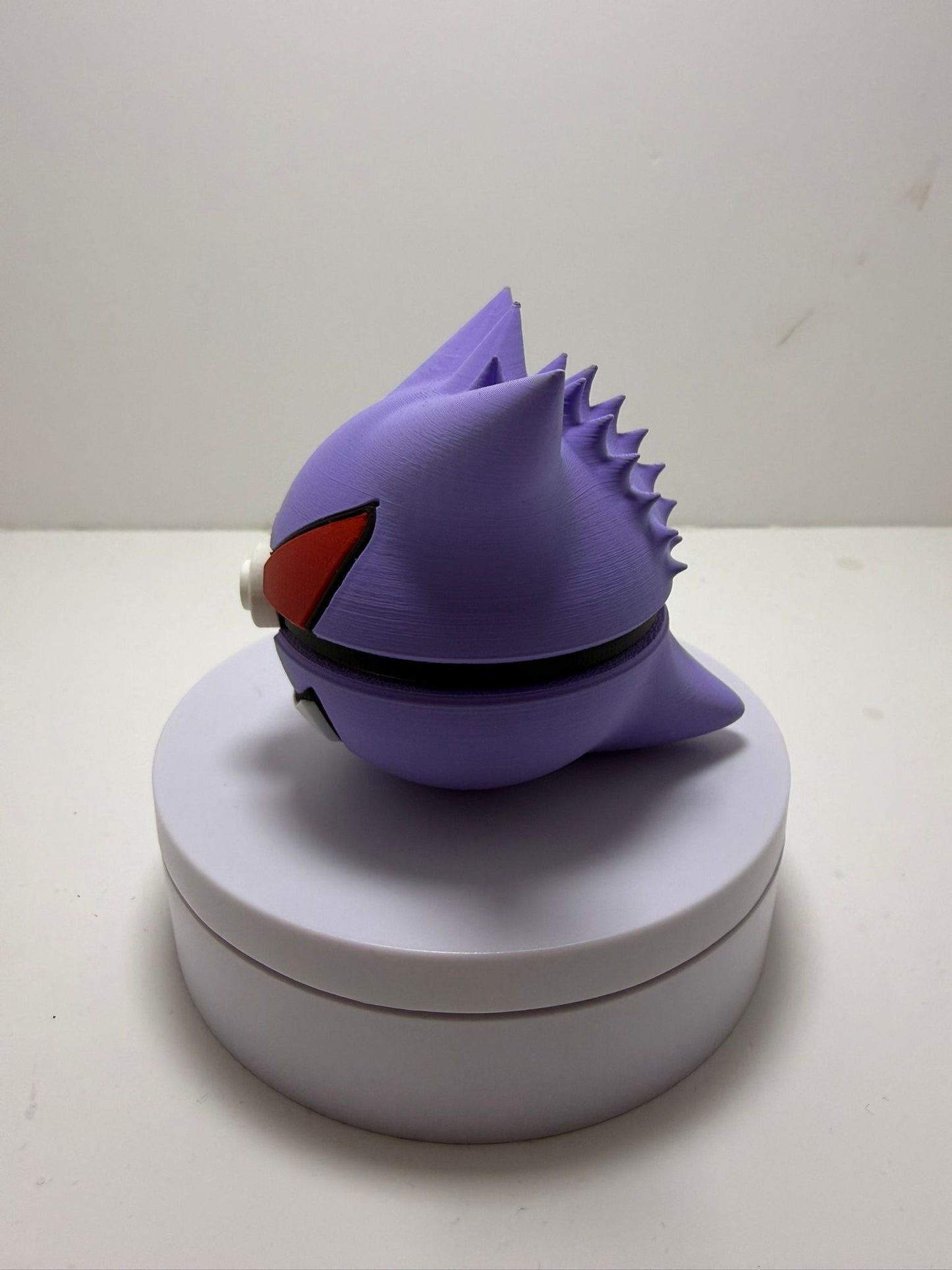 Pokébola Oscura Estilo Fantasma Impresión 3D PLA | Figura Decorativa Gamer - CreaLuDe3D