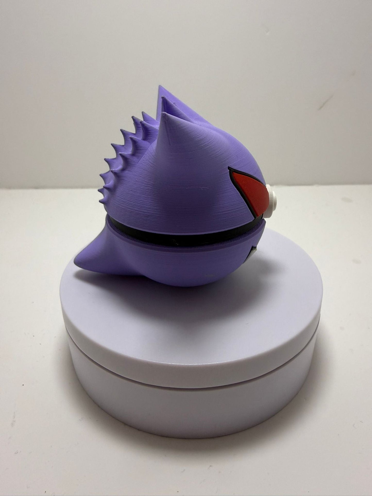 Pokébola Oscura Estilo Fantasma Impresión 3D PLA | Figura Decorativa Gamer - CreaLuDe3D