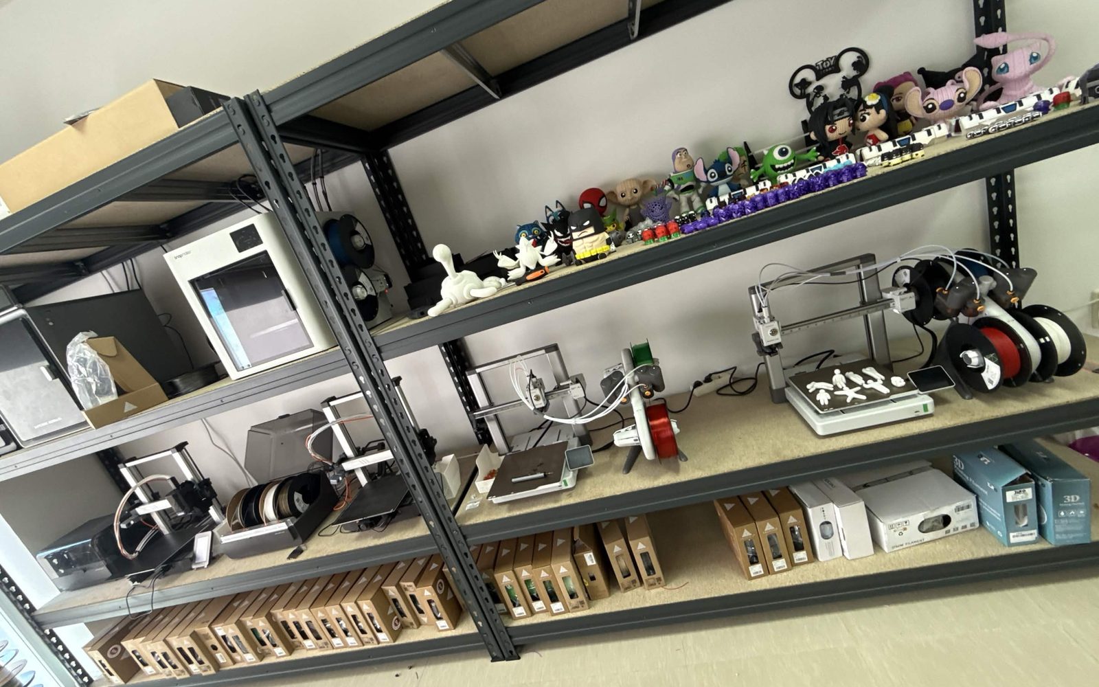 Taller real de CreaLuDe3D con impresoras 3D